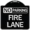 Signmission Delaware No Parking Fire Lane Heavy-Gauge Aluminum Architectural Sign, 18" x 18", BS-1818-24195 A-DES-BS-1818-24195 - alternate 1